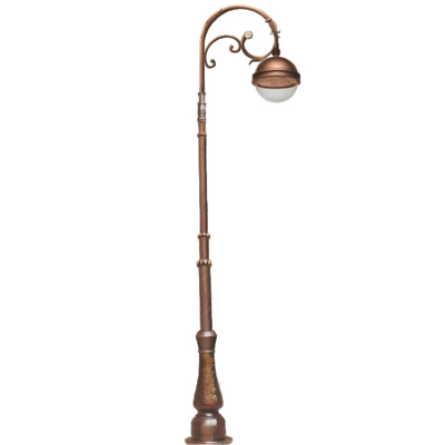 LI-8256-BKT 01-91009 Modern Outdoor Pole Light